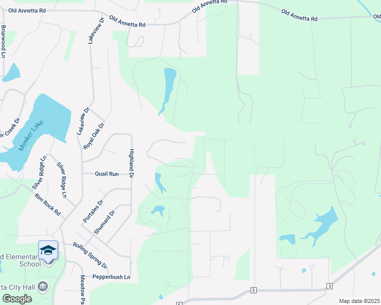 map of restaurants, bars, coffee shops, grocery stores, and more near 795 South Point Court in Aledo