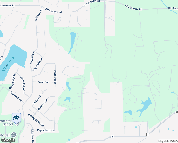 map of restaurants, bars, coffee shops, grocery stores, and more near 795 South Point Court in Aledo