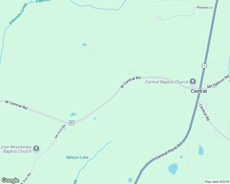 map of restaurants, bars, coffee shops, grocery stores, and more near 2429-3235 West Central Road in Eclectic