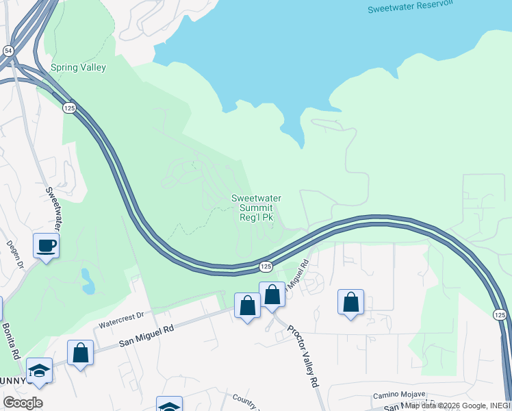 map of restaurants, bars, coffee shops, grocery stores, and more near 3218 Summit Meadow Road in Bonita