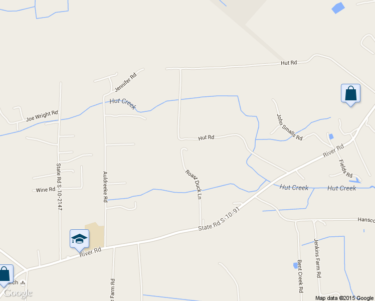 map of restaurants, bars, coffee shops, grocery stores, and more near 3 Roast Duck Lane in Johns Island