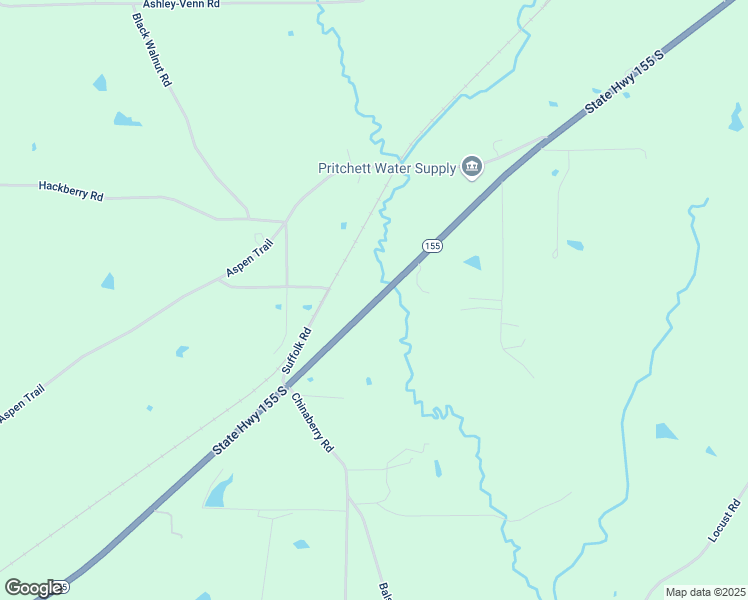 map of restaurants, bars, coffee shops, grocery stores, and more near 4028 State Highway 155 in Gilmer