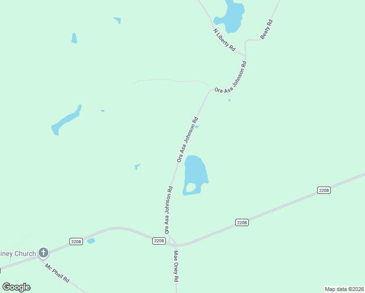 map of restaurants, bars, coffee shops, grocery stores, and more near 161 Ora Asa Johnson Road in Harleton