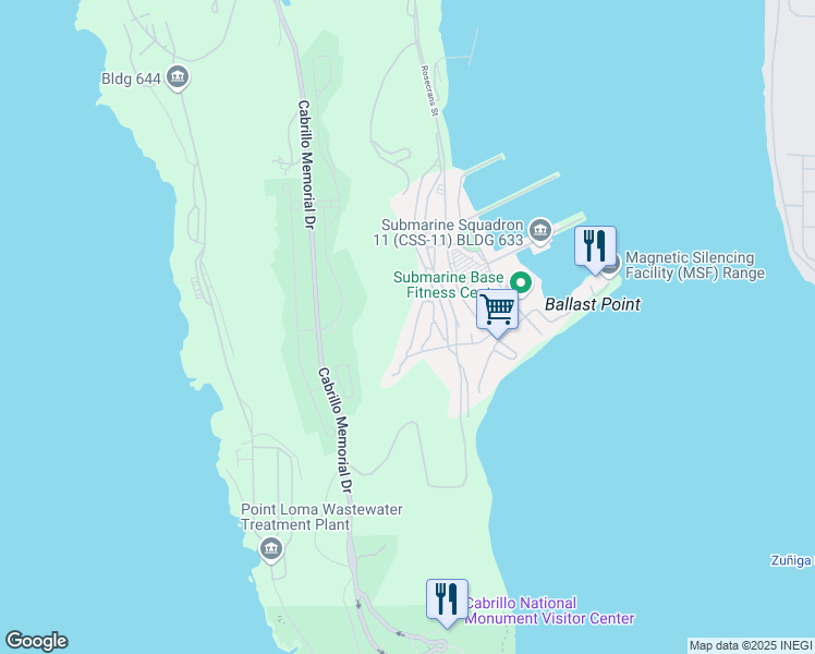 map of restaurants, bars, coffee shops, grocery stores, and more near 140 Sylvester Rd in San Diego