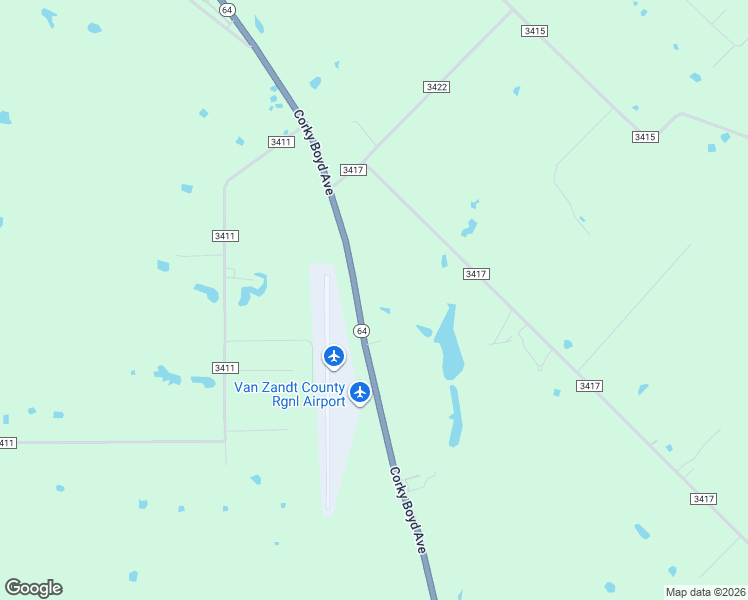 map of restaurants, bars, coffee shops, grocery stores, and more near 37038 Corky Boyd Avenue in Wills Point