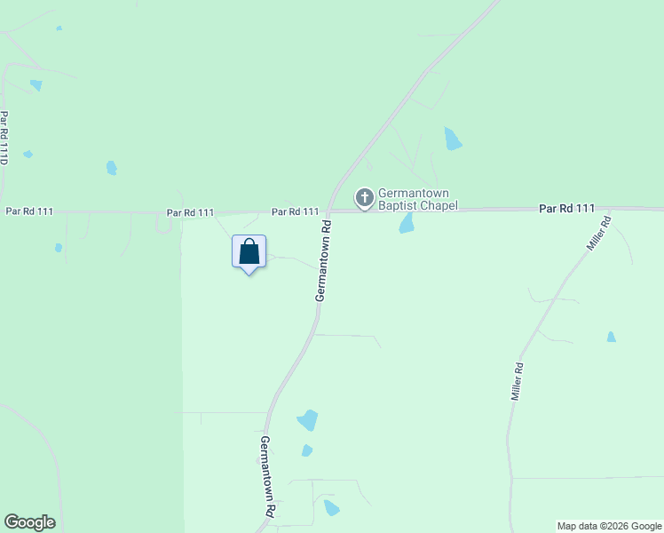 map of restaurants, bars, coffee shops, grocery stores, and more near 2728 Germantown Road in Minden