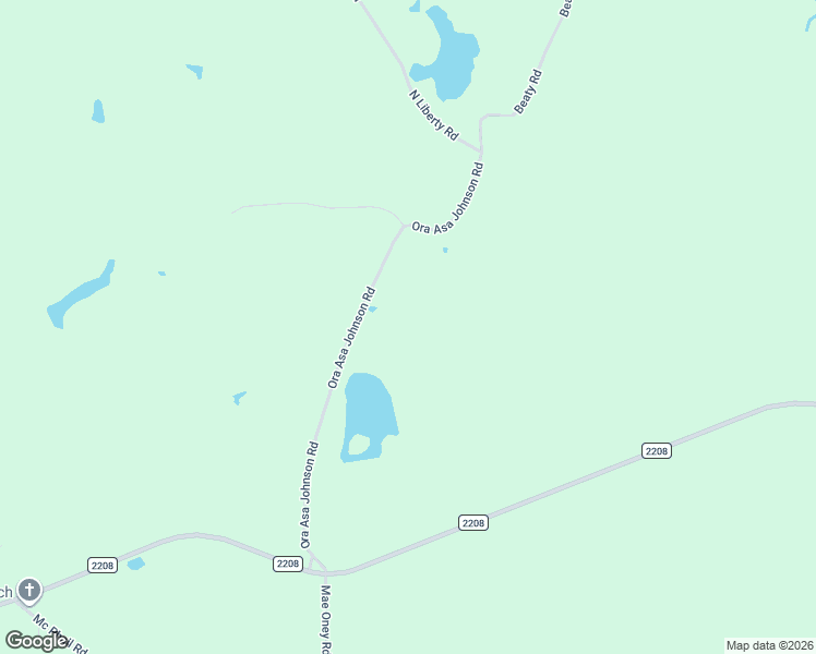 map of restaurants, bars, coffee shops, grocery stores, and more near 634 Ora Asa Johnson Road in Harleton