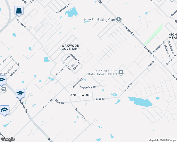 map of restaurants, bars, coffee shops, grocery stores, and more near 904 Fern Creek Drive in Dallas