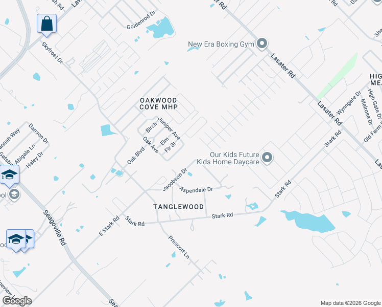 map of restaurants, bars, coffee shops, grocery stores, and more near 904 Fern Creek Drive in Dallas