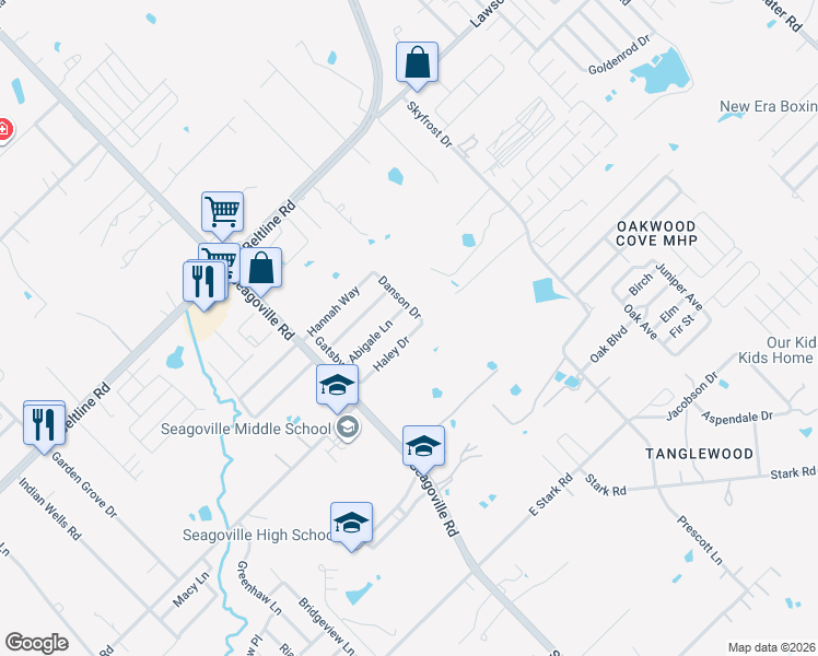 map of restaurants, bars, coffee shops, grocery stores, and more near 917 Haley Drive in Dallas