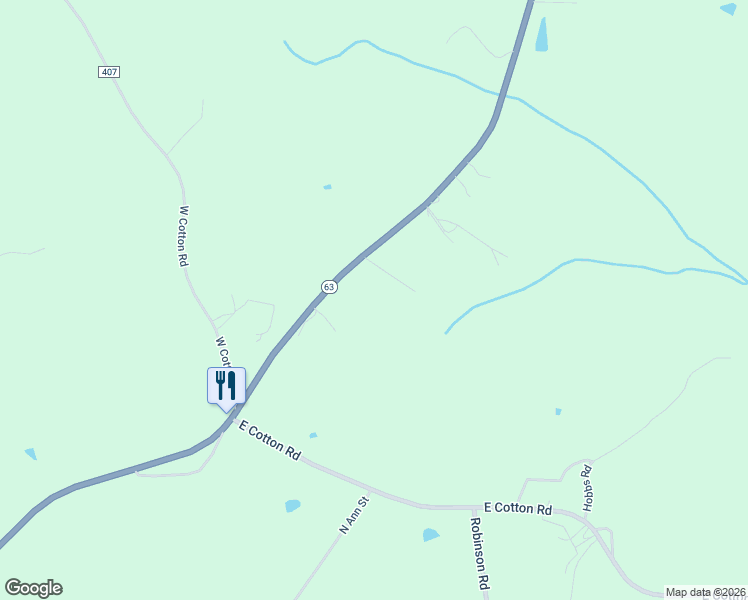 map of restaurants, bars, coffee shops, grocery stores, and more near 4994 Kowaliga Road in Eclectic