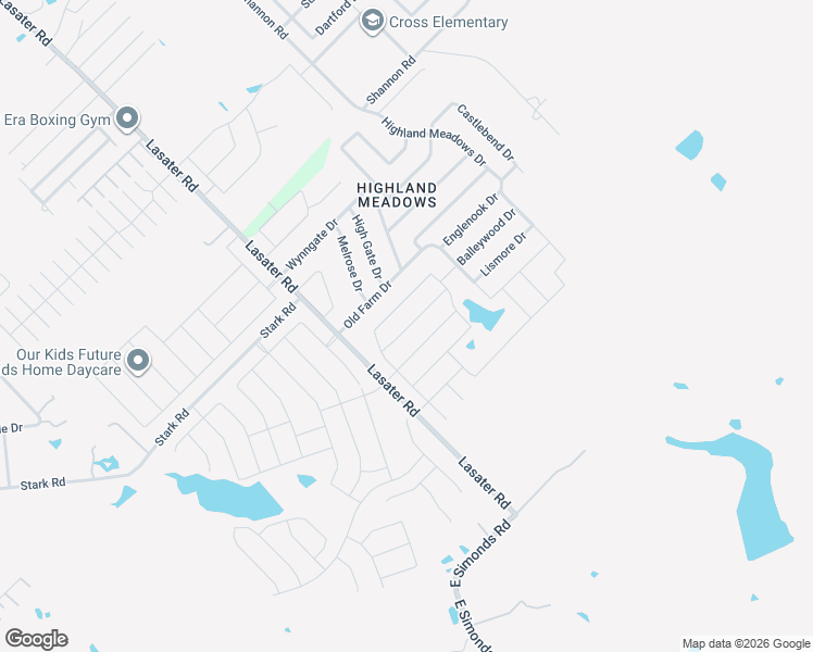 map of restaurants, bars, coffee shops, grocery stores, and more near 2520 Horton Drive in Seagoville
