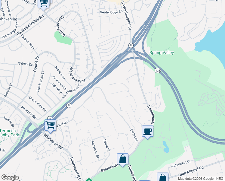 map of restaurants, bars, coffee shops, grocery stores, and more near 5760 Casa Grande Way in Bonita
