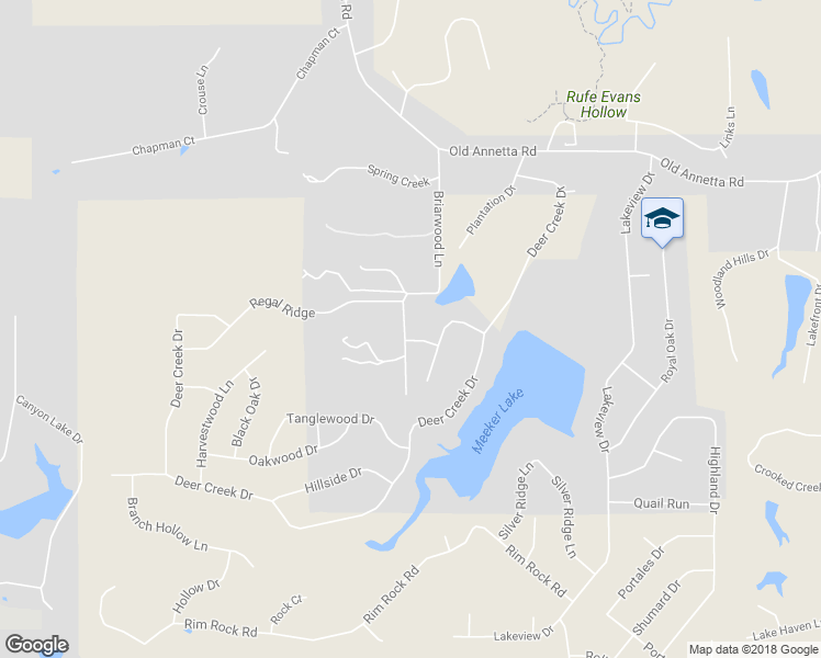 map of restaurants, bars, coffee shops, grocery stores, and more near 105 Edgewood Drive in Aledo