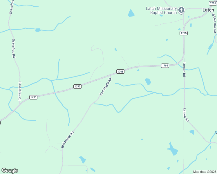 map of restaurants, bars, coffee shops, grocery stores, and more near 7075 Farm to Market Road 1795 in Big Sandy