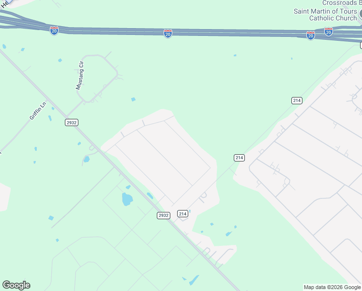 map of restaurants, bars, coffee shops, grocery stores, and more near 15110 Rutledge Lane in Forney