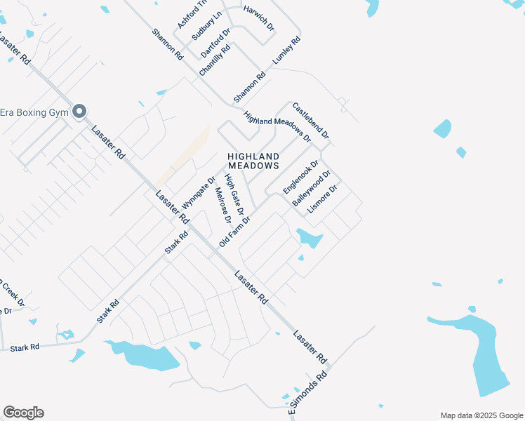 map of restaurants, bars, coffee shops, grocery stores, and more near 2612 Old Farm Drive in Seagoville