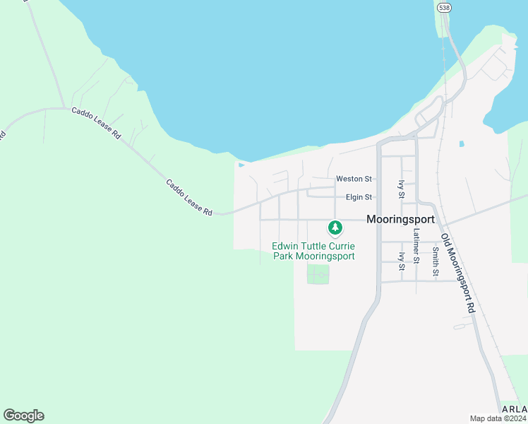 map of restaurants, bars, coffee shops, grocery stores, and more near 403 Agurs Street in Mooringsport