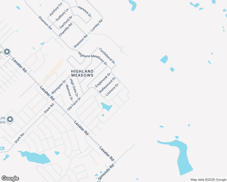 map of restaurants, bars, coffee shops, grocery stores, and more near 2904 Lismore Drive in Seagoville