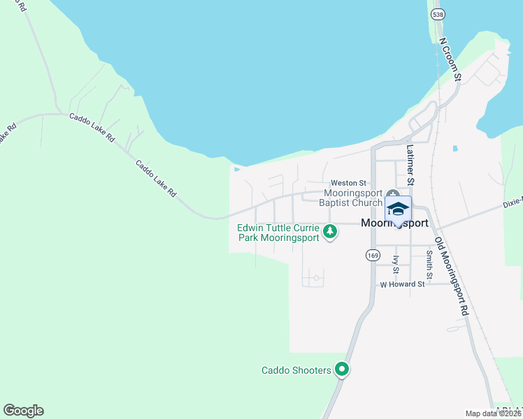 map of restaurants, bars, coffee shops, grocery stores, and more near 403 Agurs Street in Mooringsport