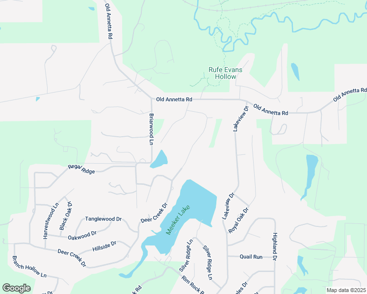 map of restaurants, bars, coffee shops, grocery stores, and more near 121 Deer Creek Drive in Aledo