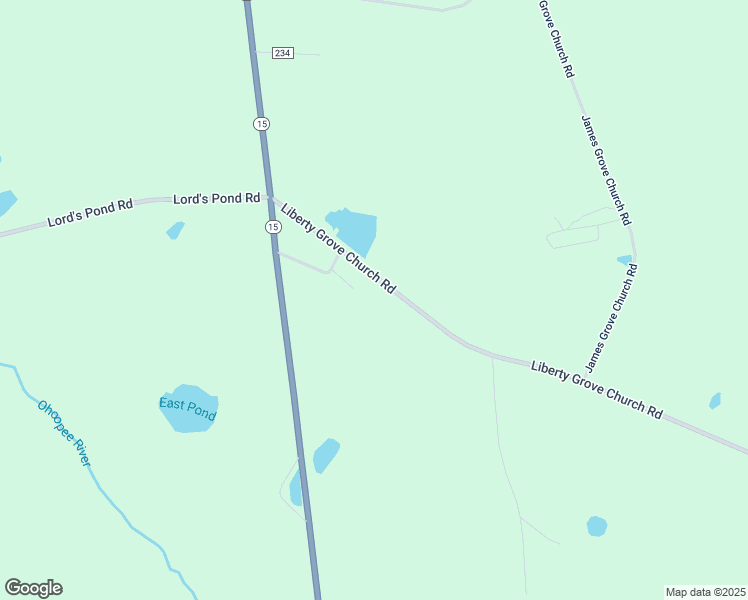 map of restaurants, bars, coffee shops, grocery stores, and more near 4833 Liberty Grove Church Road in Wrightsville