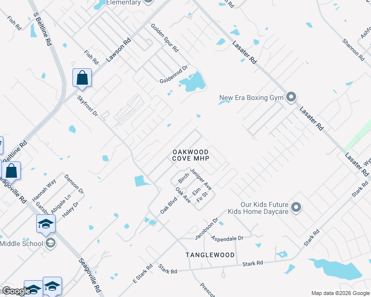 map of restaurants, bars, coffee shops, grocery stores, and more near 429 Watsonwood Street in Dallas