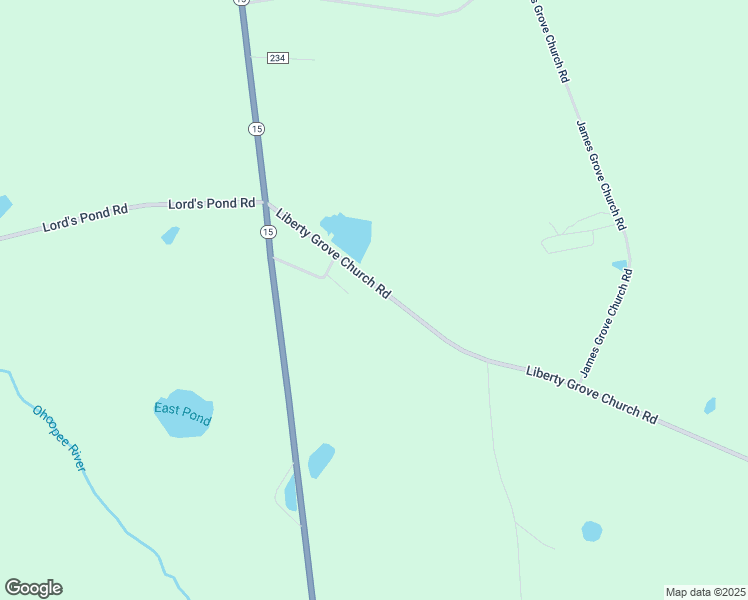 map of restaurants, bars, coffee shops, grocery stores, and more near 4833 Liberty Grove Church Road in Wrightsville