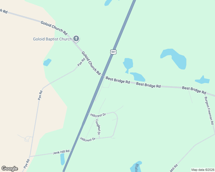 map of restaurants, bars, coffee shops, grocery stores, and more near 300 Best Bridge Road in Sylvania