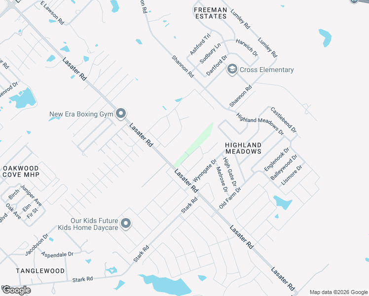 map of restaurants, bars, coffee shops, grocery stores, and more near 1233 Ponchartrain Drive in Dallas