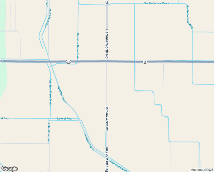 map of restaurants, bars, coffee shops, grocery stores, and more near 536 Barbara Worth Road in Calexico