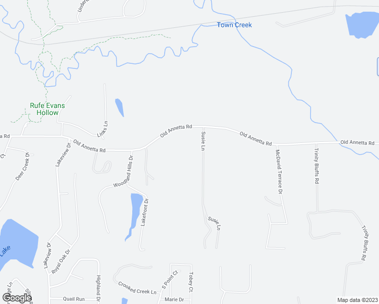 map of restaurants, bars, coffee shops, grocery stores, and more near 699 Susie Lane in Aledo