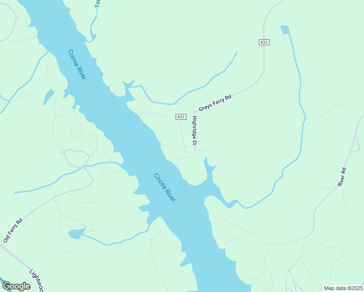 map of restaurants, bars, coffee shops, grocery stores, and more near 212 Highridge Drive in Titus