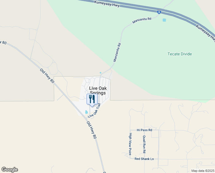 map of restaurants, bars, coffee shops, grocery stores, and more near 2526 Buckthorn Trail in Boulevard