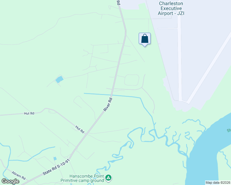 map of restaurants, bars, coffee shops, grocery stores, and more near 2907 River Road in Johns Island