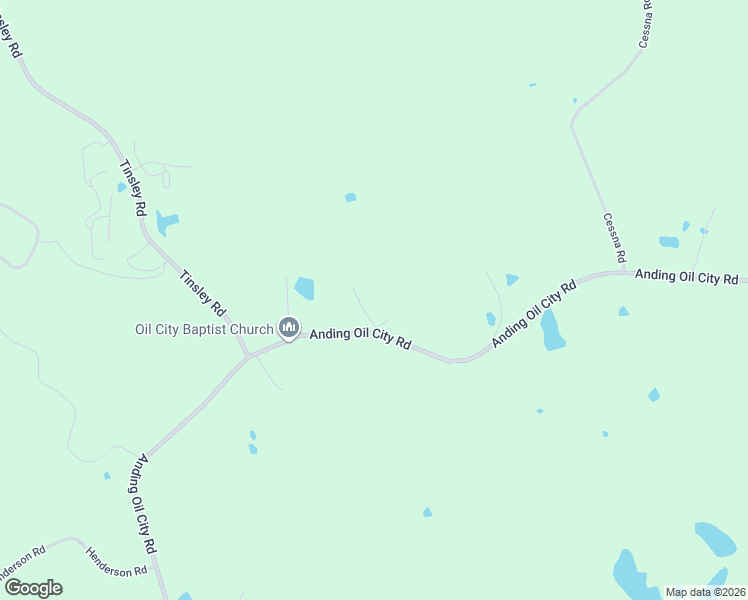 map of restaurants, bars, coffee shops, grocery stores, and more near 5225 Anding Oil City Road in Bentonia