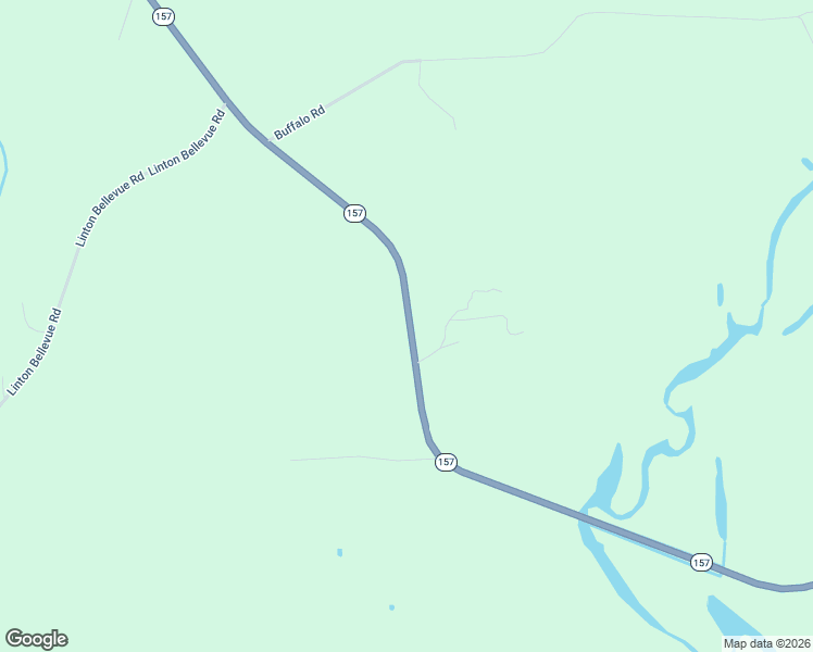 map of restaurants, bars, coffee shops, grocery stores, and more near 14313 Louisiana 157 in Benton