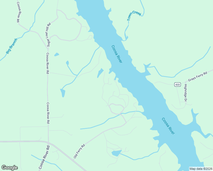 map of restaurants, bars, coffee shops, grocery stores, and more near 2 Thomas Road in Deatsville