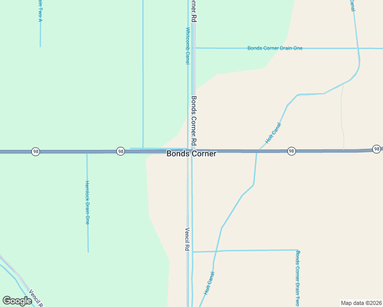 map of restaurants, bars, coffee shops, grocery stores, and more near in Bonds Corner