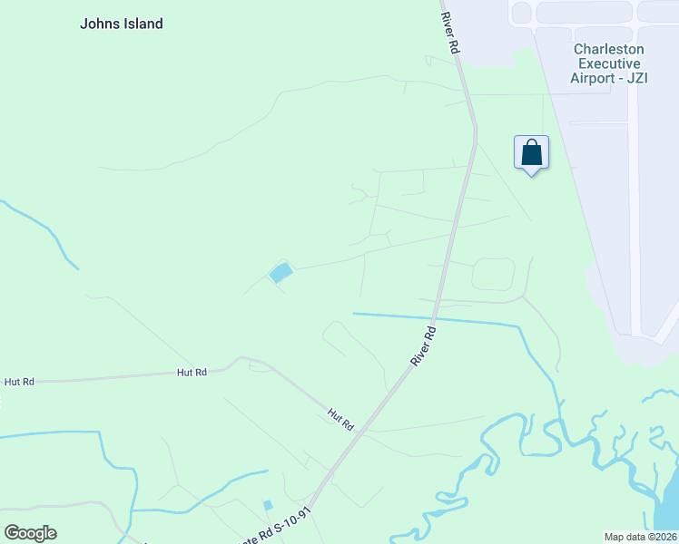 map of restaurants, bars, coffee shops, grocery stores, and more near 3149 Thomas Jones Road in Johns Island