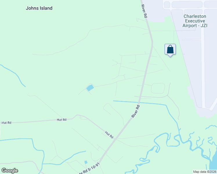 map of restaurants, bars, coffee shops, grocery stores, and more near 3149 Thomas Jones Road in Johns Island