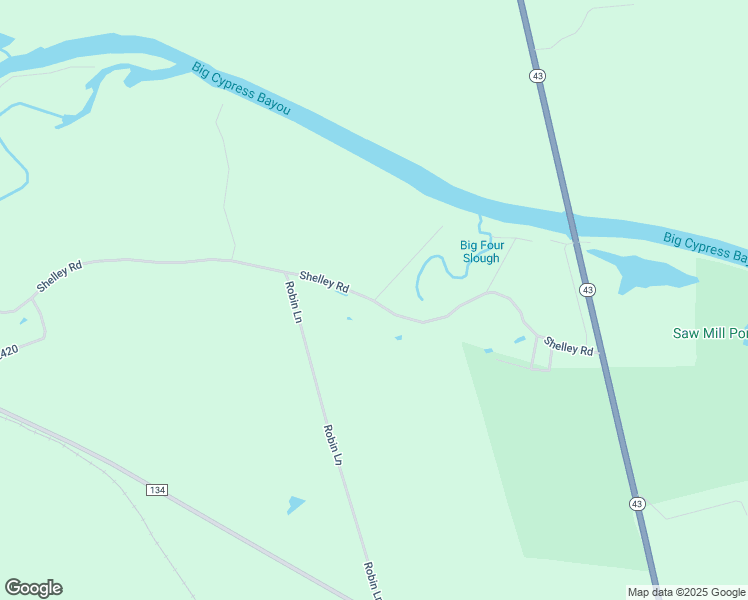 map of restaurants, bars, coffee shops, grocery stores, and more near 126 Stuart Drive in Karnack