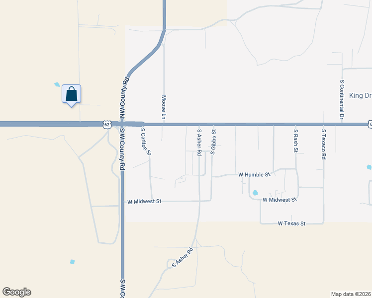 map of restaurants, bars, coffee shops, grocery stores, and more near 3015 West Marland Street in Hobbs