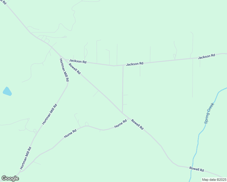 map of restaurants, bars, coffee shops, grocery stores, and more near 2495 Rowell Road in Roberta