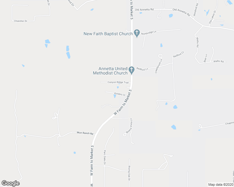 map of restaurants, bars, coffee shops, grocery stores, and more near 102 Kimbro Court in Aledo