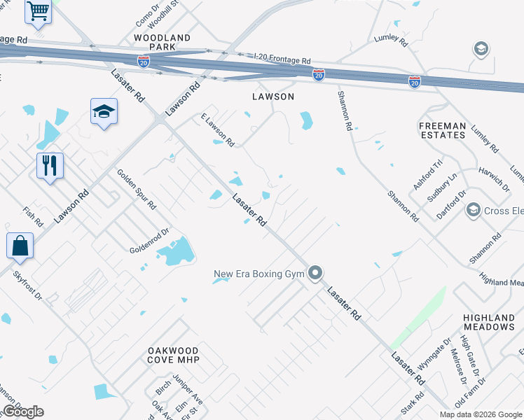 map of restaurants, bars, coffee shops, grocery stores, and more near 15 Jones Avenue in Dallas