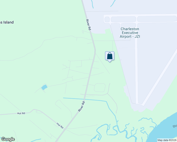 map of restaurants, bars, coffee shops, grocery stores, and more near 2830 River Road in Johns Island