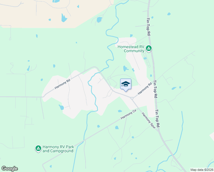 map of restaurants, bars, coffee shops, grocery stores, and more near 287 Harmony Road in Weatherford