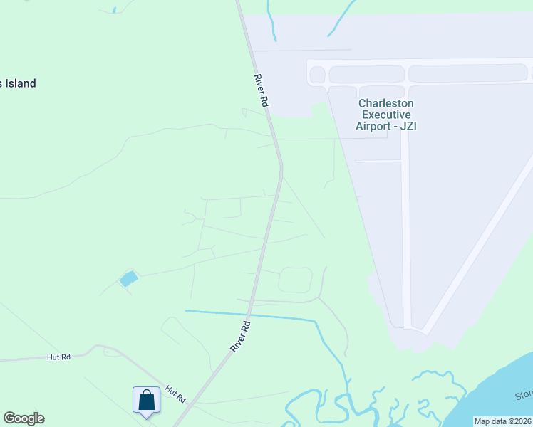 map of restaurants, bars, coffee shops, grocery stores, and more near 2830 River Road in Johns Island