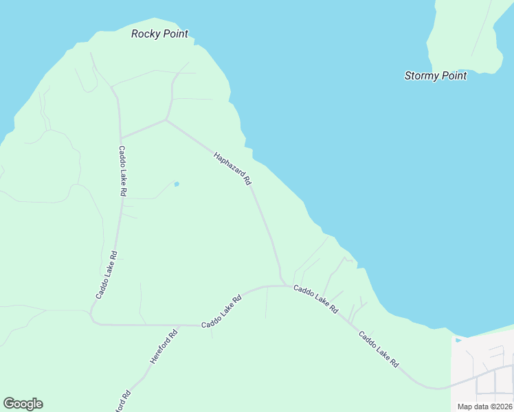 map of restaurants, bars, coffee shops, grocery stores, and more near 8211 Haphazard Road in Mooringsport